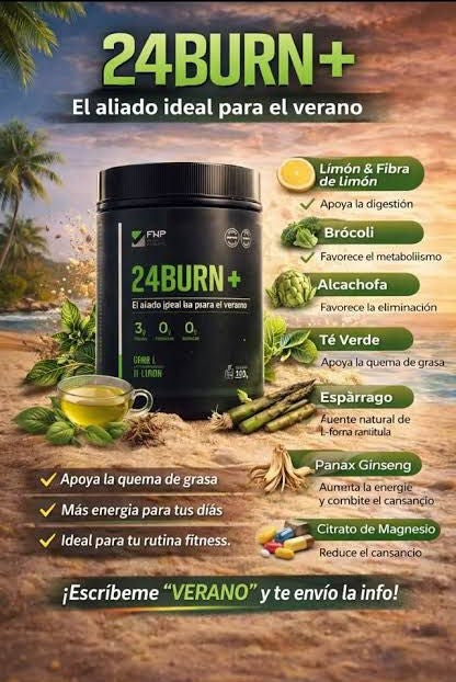 24 BURN 🔥 QUEMA GRASA SIN ESFUERZO